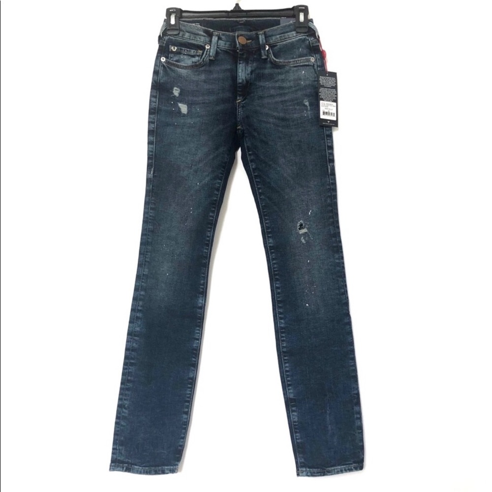 True Religion New Halle Crop Skinny Jeans